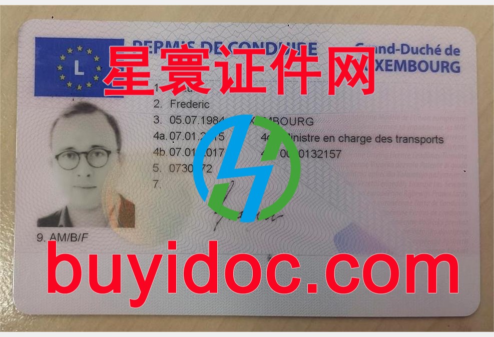 定制卢森堡驾驶证