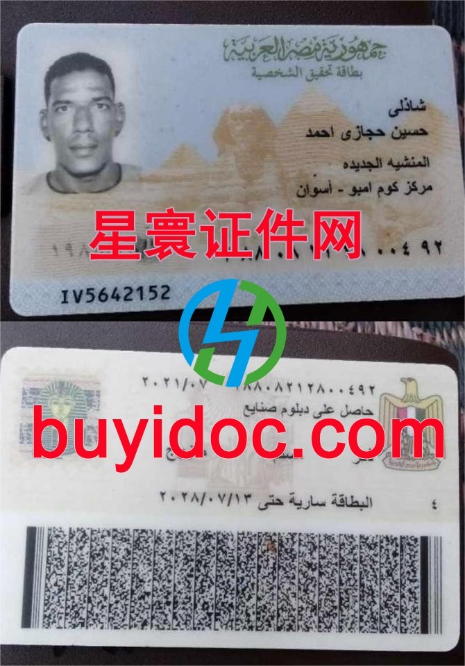 定制埃及身份证