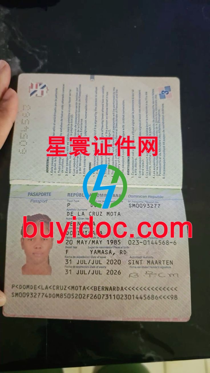 定制多米尼加共和国护照