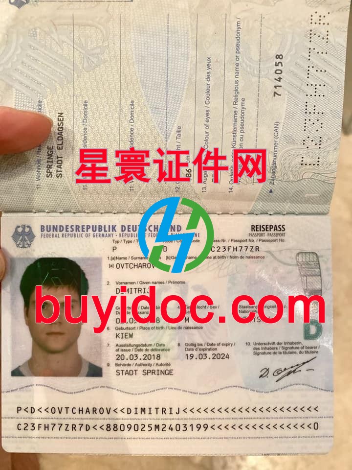 定制德国护照