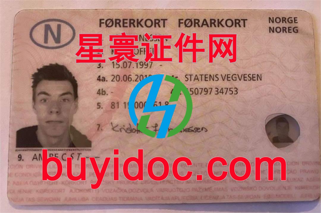 定制挪威驾驶证