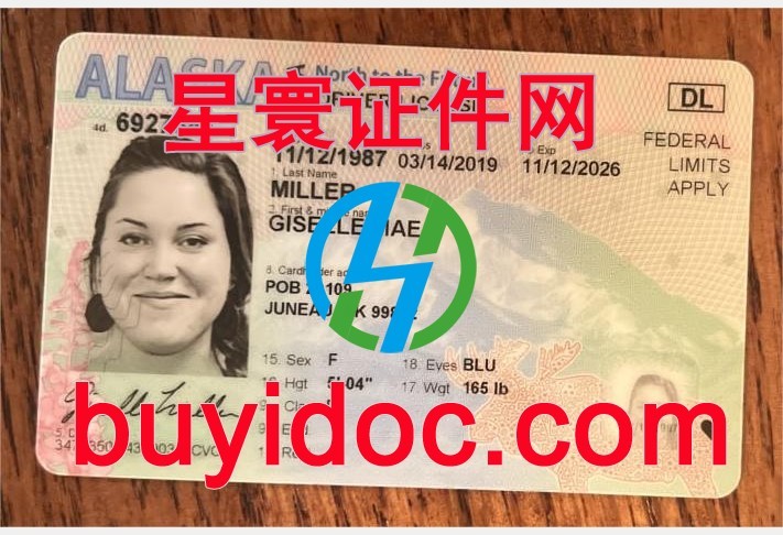 定制美国阿拉斯加州驾驶证